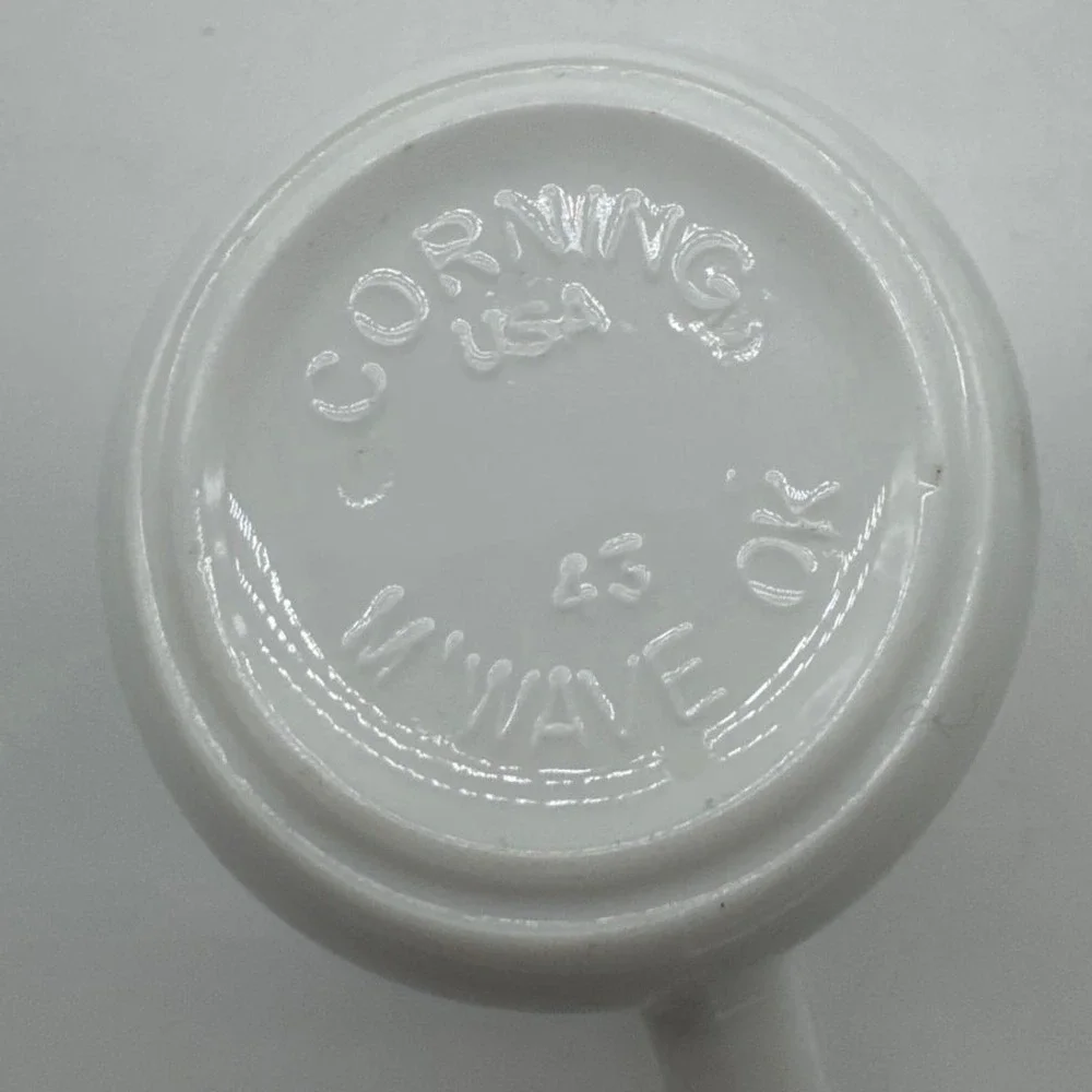 Set of 4 Vintage Corning Ware Corelle‎ Sea Shells & Sand Coffee/Tea Cups.